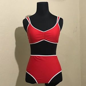 Aerie Red and White Bikini